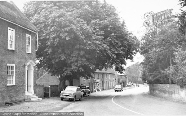 Photo of Orford, Church Road c.1955