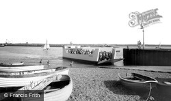 Ferry At The Quay c.1965, Orford