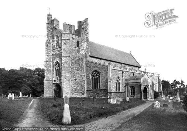 Photo of Orford, St Bartholomew's Church 1937