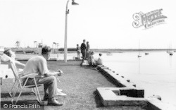 Sun Bathing At The Quay c.1960, Orford