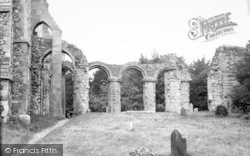 The Church Ruins c.1955, Orford