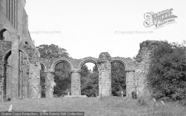 Photo of Orford, The Old Church Ruins c.1955