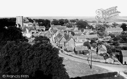 Village From The Castle c.1965, Orford