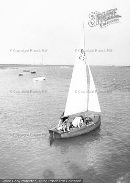 Photo of Orford, Yachting At The Quay c.1965