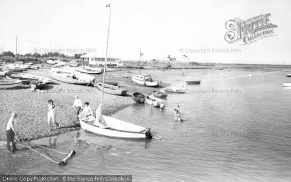 Photo of Orford, Yachting On The Quay c.1965