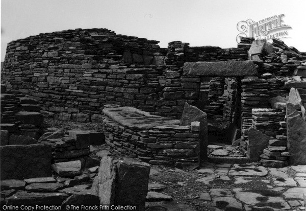 Photo of Orkney, Broch Of Gurness Entrance, Aikerness 1954