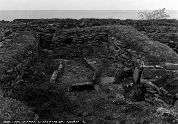 Photo of Orkney, Brough Of Birsay, Viking Dwelling 1954