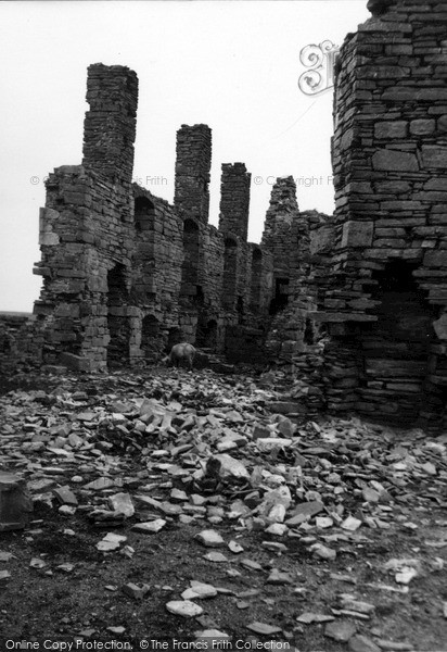 Photo of Orkney, Earl's Palace, Birsay 1954