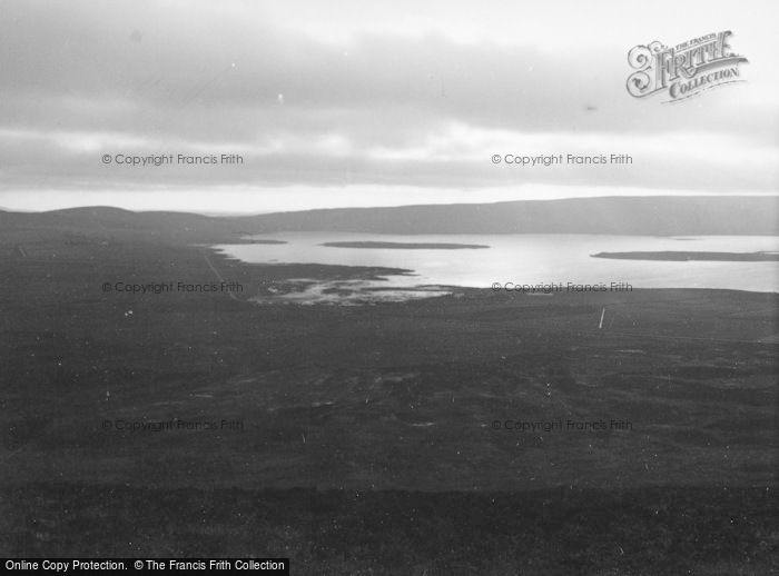 Photo of Orkney, Evening View From Wideford Hill c.1955