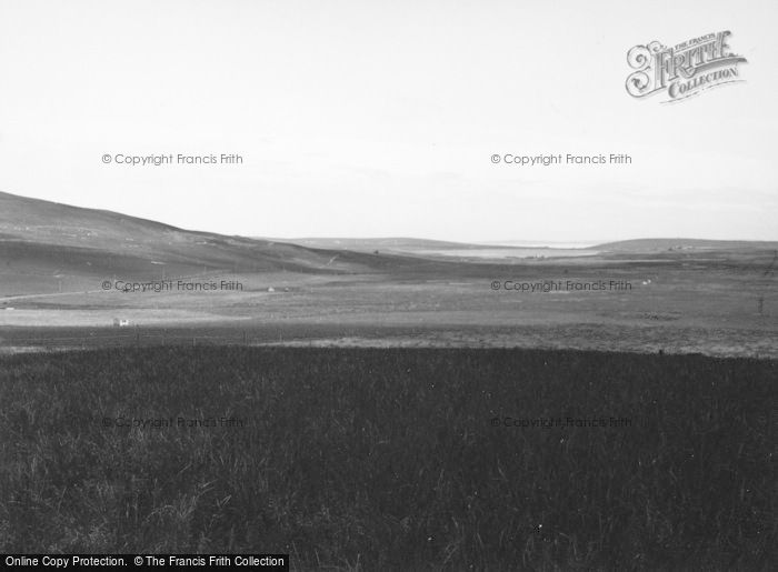 Photo of Orkney, View Towards Loch Of Kirbister And Waullkmill Bay c.1955