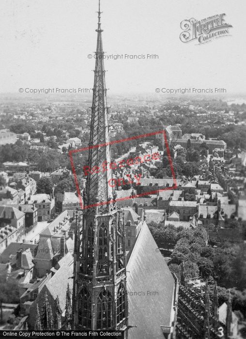 Photo of Orleans, Cathedral Spire c.1935