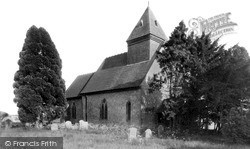 Orlestone, Church Of St Mary The Virgin c.1960, Orlestone Lodge