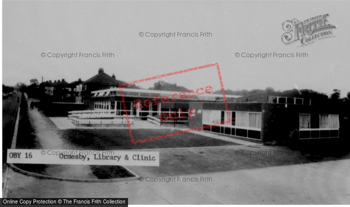 Photo of Ormesby, Library And Clinic c.1965