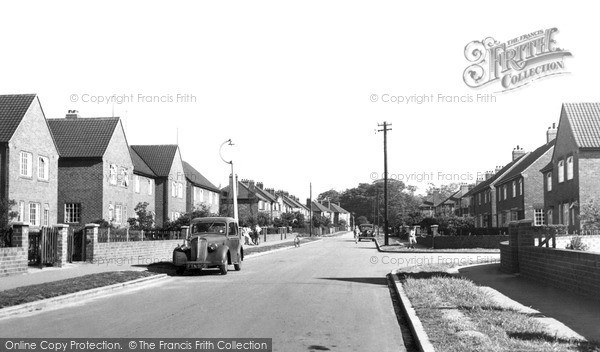 Photo of Ormesby, Pritchett Road c.1955