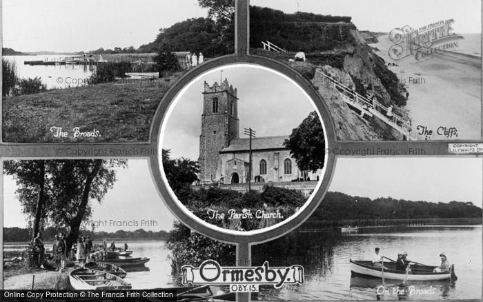 Photo of Ormesby St Margaret, Composite c.1930