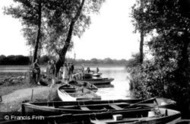 Broads, Near Tea Rooms c.1930, Ormesby St Michael