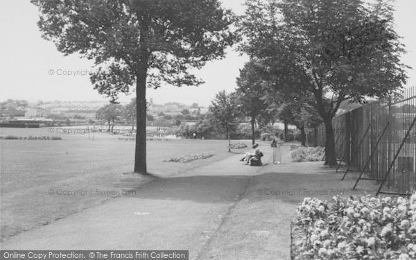 Photo of Ormskirk, Coronation Gardens c.1965