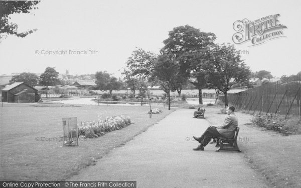 Photo of Ormskirk, Coronation Park c.1958