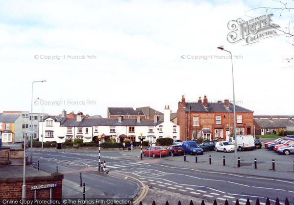 Photo of Ormskirk, Cottages And Car Park 2005