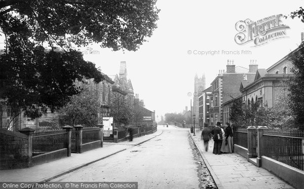 Photo of Ormskirk, Derby Street 1895