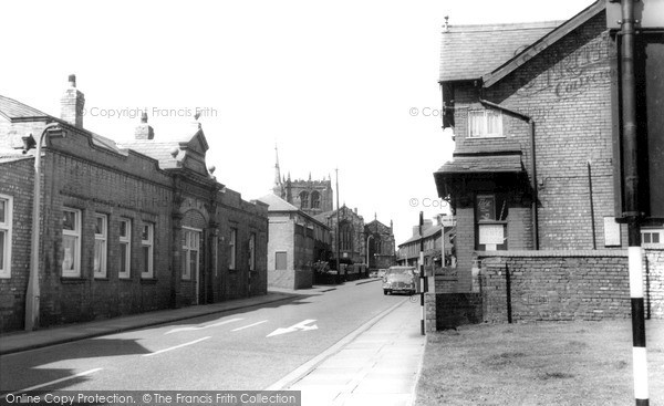 Photo of Ormskirk, Derby Street c.1965