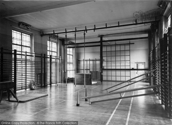 Photo of Ormskirk, Edge Hill College, Gymnasium c.1955