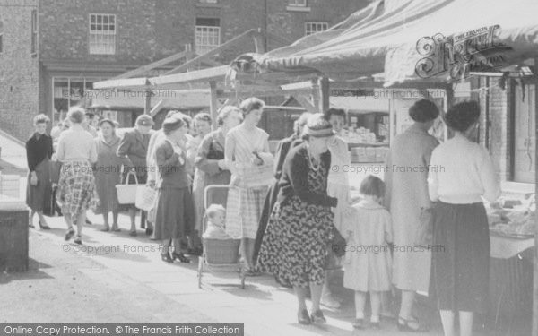 Photo of Ormskirk, Ladies On Market Day c.1960