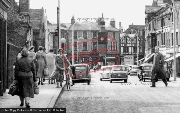 Photo of Ormskirk, Moor Street c.1955