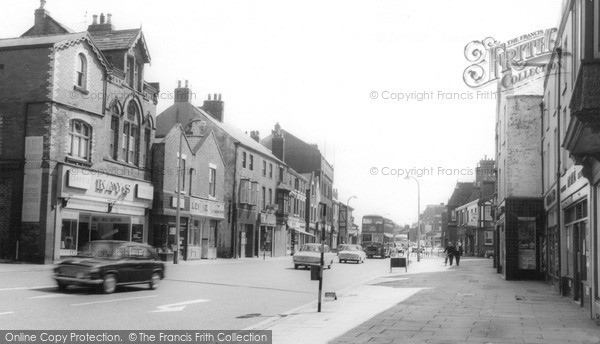 Photo of Ormskirk, Moor Street c.1965