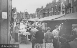 Moor Street On Market Day c.1955, Ormskirk