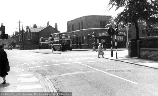 Photo of Ormskirk, Ribble Bus Station c.1955