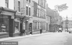 Shops On Church Street c.1958, Ormskirk