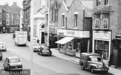 Shops On Moor Street c.1958, Ormskirk