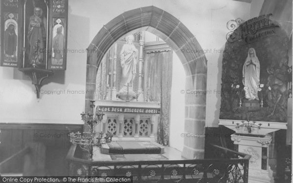 Photo of Ormskirk, St Anne's Church, Sacred Heart Altar c.1955
