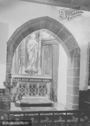 St Anne's Church, Sacred Heart Altar c.1955, Ormskirk