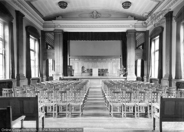 Photo of Ormskirk, The Assembly Hall, Edge Hill College c.1955