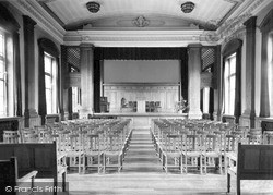 The Assembly Hall, Edge Hill College c.1955, Ormskirk