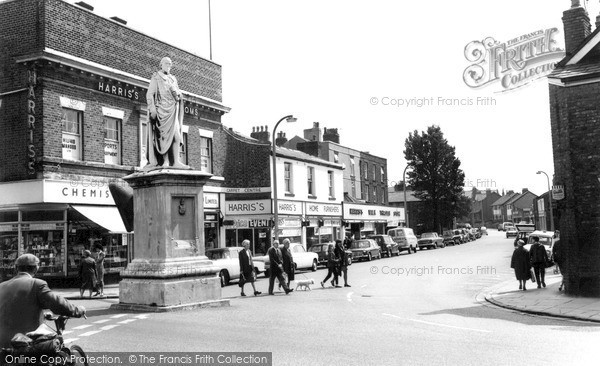 Photo of Ormskirk, The Beaconsfield Monument c.1965