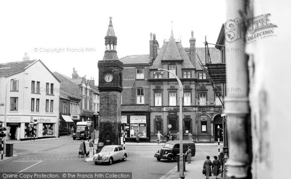 Photo of Ormskirk, The Clock Tower c.1955