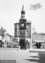 The Clock Tower c.1960, Ormskirk