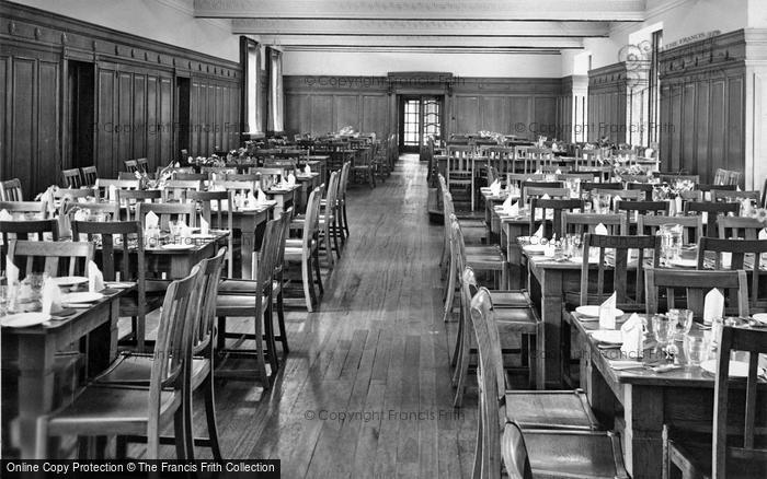 Photo of Ormskirk, The Dining Hall, Edge Hill College c.1955
