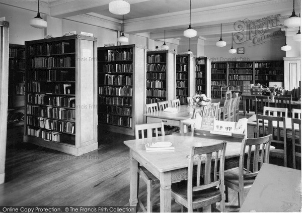 Photo of Ormskirk, The Library, Edge Hill College c.1955
