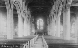 The Parish Church Interior 1894, Ormskirk