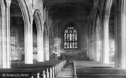The Parish Church Interior 1895, Ormskirk