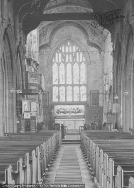 Photo of Ormskirk, The Parish Church, Nave c.1958