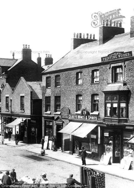 Photo of Ormskirk, The Printing Works, Moor Street 1902
