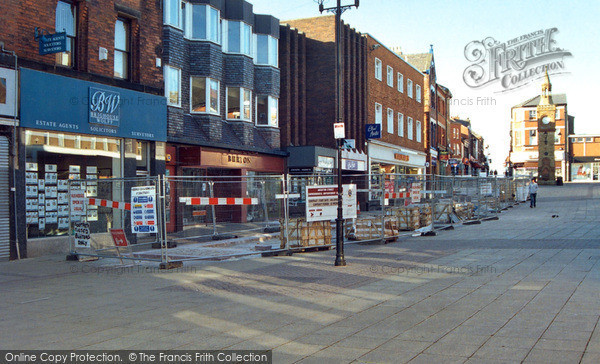 Photo of Ormskirk, The Town Centre Undergoing Refurbishment 2005