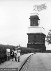The Victoria Water Tower c.1955, Ormskirk
