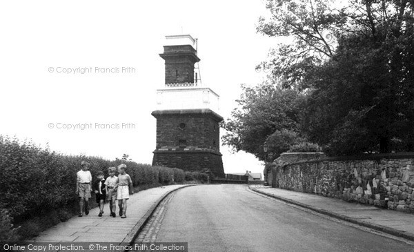 Photo of Ormskirk, the Victoria Water Tower, Greetby Hill c1955