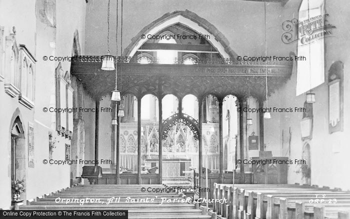 Photo of Orpington, All Saints' Parish Church c.1955